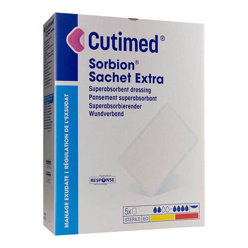 Sorbion Cutimed Sachet Extra Wundauflage 10x20 cm - 1