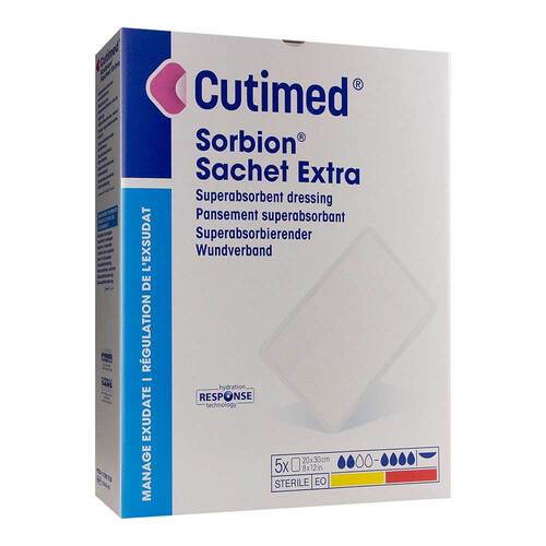Sorbion Cutimed Sachet Extra Wundauflage 20x30 cm - 1
