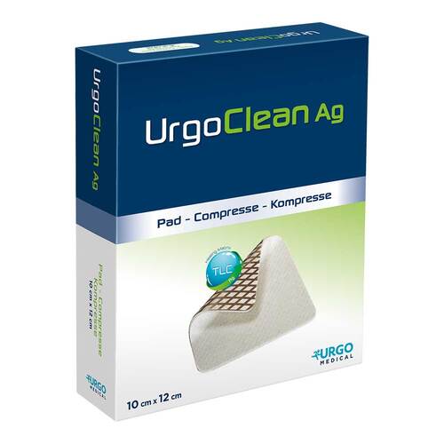 Urgoclean Ag 10x12 cm Verband - 1