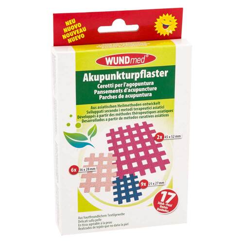 Akupunkturpflaster 3 Gr&ouml;&szlig;en sortiert - 1