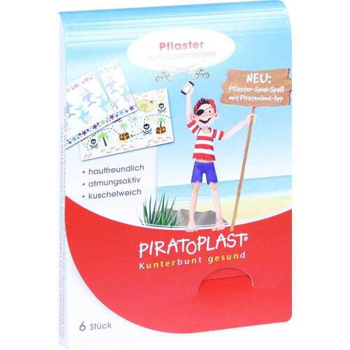 Piratoplast Jungen Pflasterzuschnitt 6x10 cm - 1