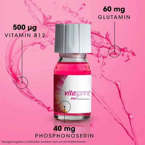 vitasprint B12 Trinkfl&auml;schchen mit Vitamin B12 f&uuml;r mehr Energie - 4