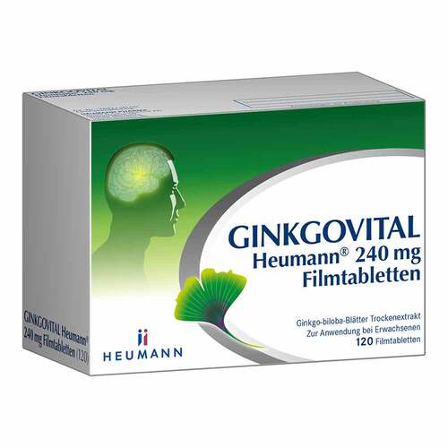 Ginkgovital Heumann 240 mg Filmtabletten - 1