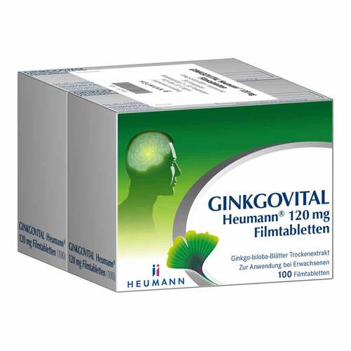 Ginkgovital Heumann 120 mg Filmtabletten - 1