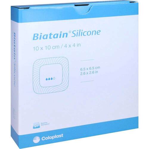 Biatain Silicone Schaumverband 10x10 cm - 1