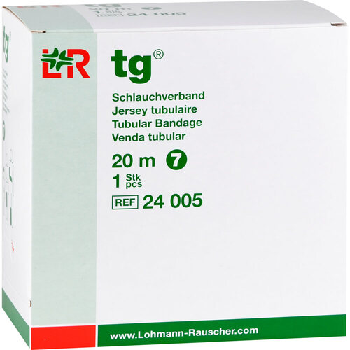 TG Schlauchverband Gr&ouml;&szlig;e 7 20 m wei&szlig; - 1
