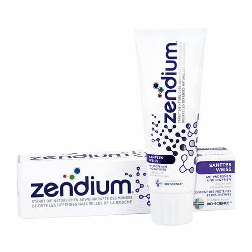 Zendium Zahncreme sanftes wei&szlig; - 1