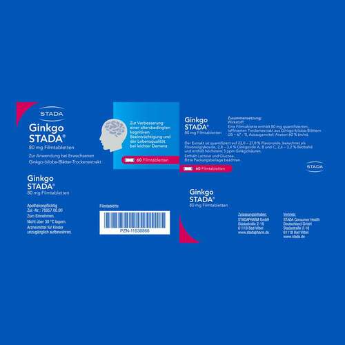 Ginkgo STADA® 80 mg Filmtabletten - 5