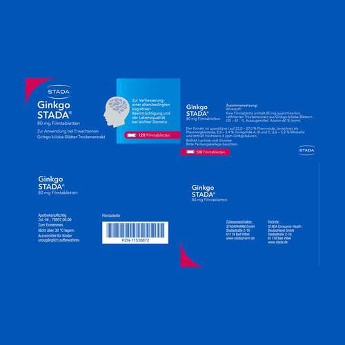 Ginkgo STADA® 80 mg Filmtabletten - 5