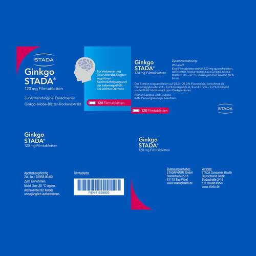 Ginkgo STADA® 120 mg Filmtabletten - 5