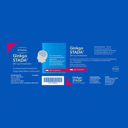 Ginkgo STADA® 240 mg Filmtabletten - 5