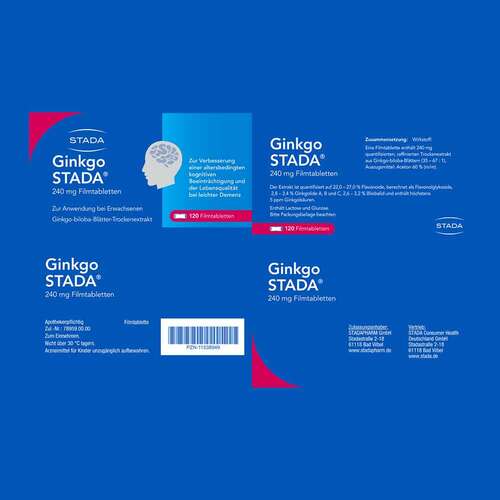 Ginkgo STADA® 240 mg Filmtabletten - 5