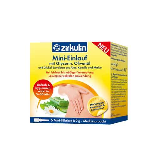 Zirkulin Mini-Einlauf Klistiere - 1