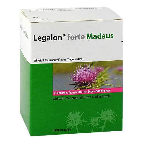 Legalon forte Madaus Hartkapseln - 1