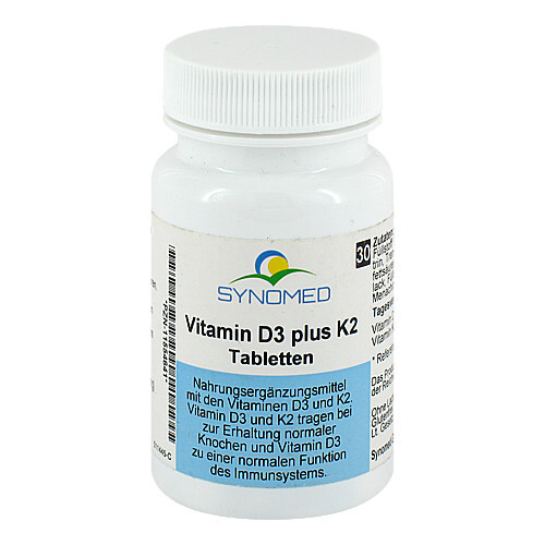 Vitamin D3 plus K2 Tabletten - 1