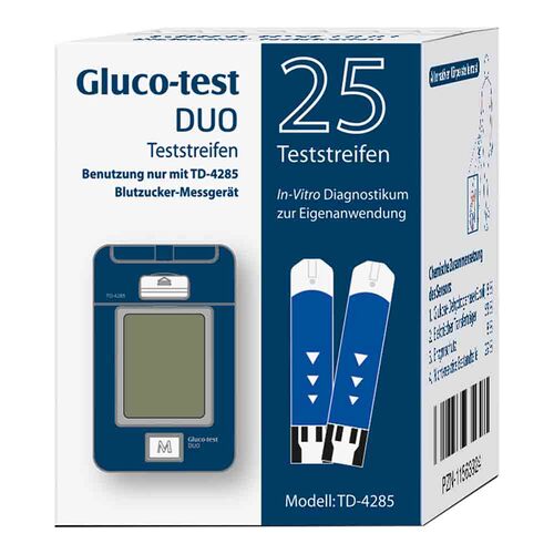 Gluco Test Duo Teststreifen - 1