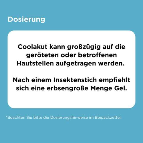 Coolakut® Stich &amp; Sun Pflege-Gel - 6