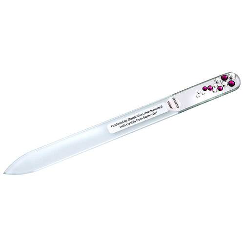 Apoline Nagelfeile Glas mit 13 Swarovski-Steinen - 1