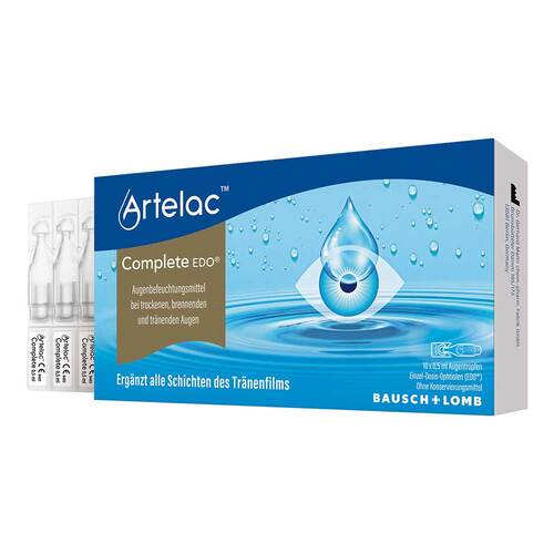 Artelac® Complete EDO® Augentropfen bei trockenen Augen - 1