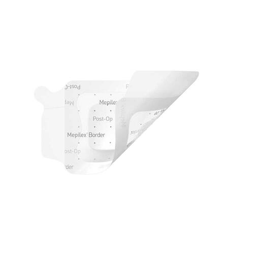 Mepilex Border Post-Op Schaumverband haftend 6x8 cm - 2