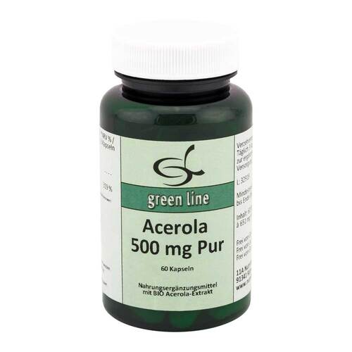 Acerola 500 mg pur Kapseln - 1