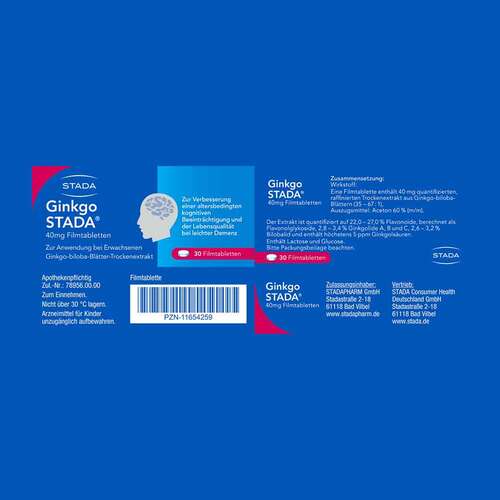 Ginkgo STADA® 40 mg Filmtabletten - 5