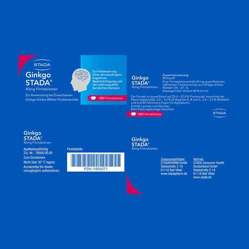 Ginkgo STADA® 40 mg Filmtabletten - 5