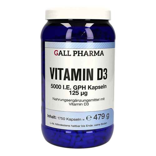 Vitamin D3 125 µg GPH Kapseln - 1