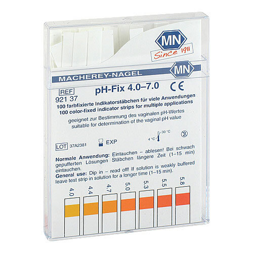 PH Fix Indikatorst&auml;bchen pH 4,0 - 7,0 - 1