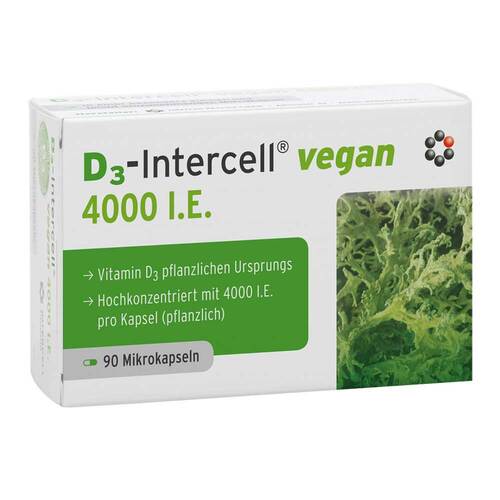 D3-Intercell Vegan 4.000 I.E. Kapseln - 1