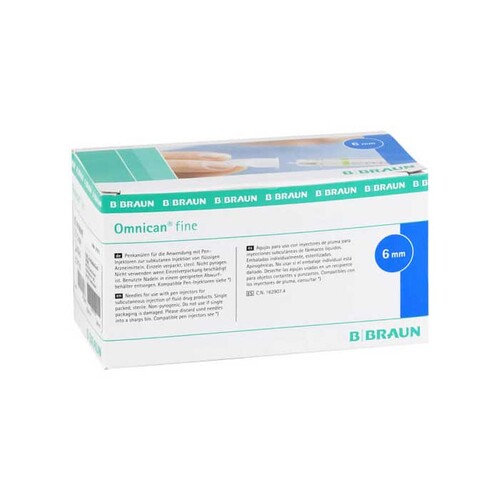 Omnican fine Pen Kan&uuml;le 31 G 0,25x6 mm - 1