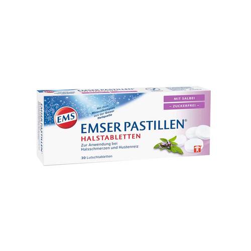 Emser Pastillen mit Salbei zuckerfrei - 1