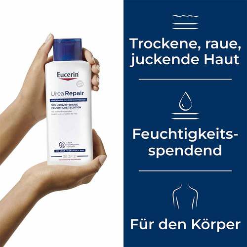 Eucerin UreaRepair Plus Lotion 10% - trockene Haut - 4