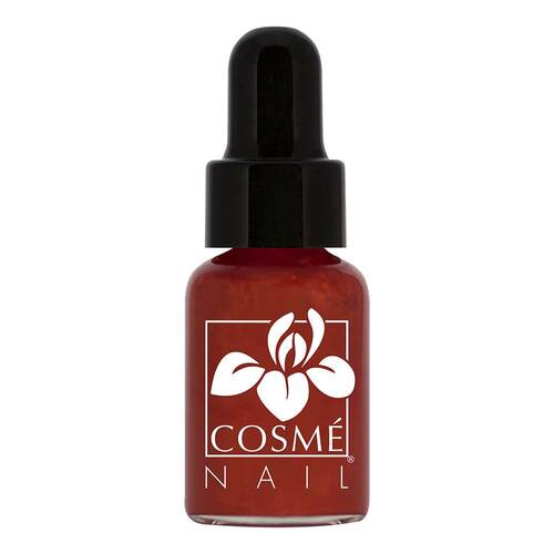 Nagellack Cosmenail 105 granatrot perlmutt - 1