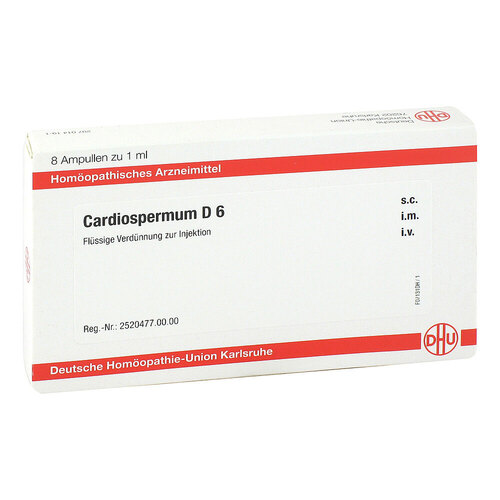 DHU Cardiospermum D 6 Ampullen - 1