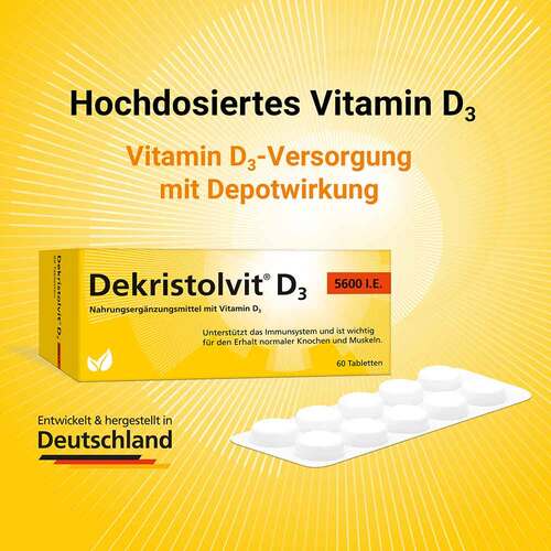 Dekristolvit D3 5.600 I.E. Tabletten - 2