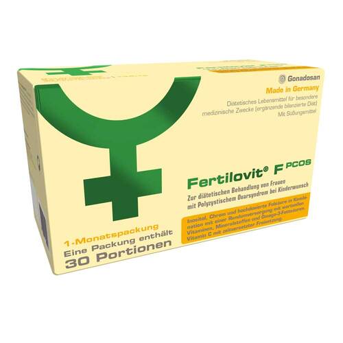 Fertilovit F Pcos 60 Kapseln + 30 Pulver-Sticks - 1