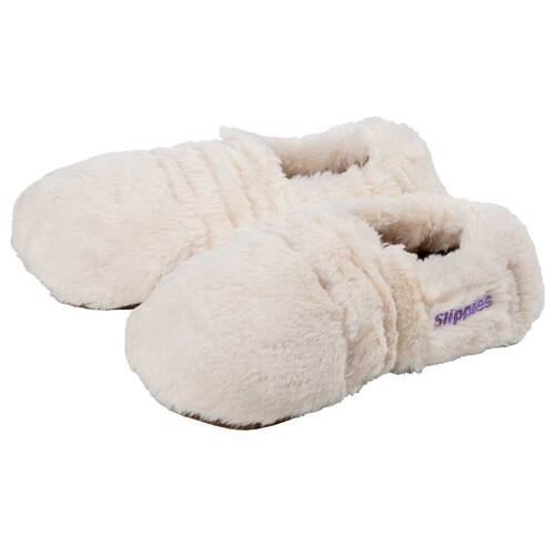 Warmies Slippies Schuhe Deluxe Gr&ouml;&szlig;e 36 - 40 crem.plush - 1