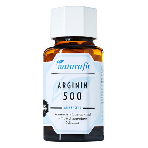 Naturafit Arginin 500 Kapseln - 1