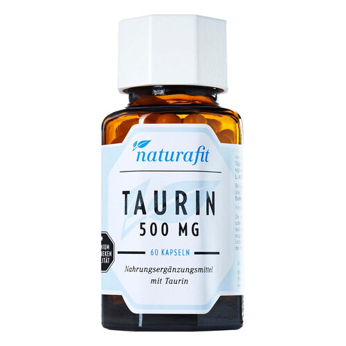 Naturafit Taurin 500 mg Kapseln - 1