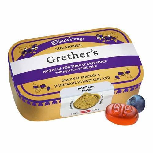 Grethers Blueberry zuckerfrei Pastillen - 1