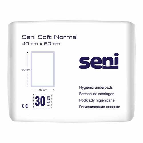 Seni Soft Normal Bettschutzunterlage 40x60 cm - 1