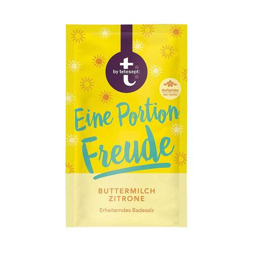 T BY tetesept Badesalz Eine Portion Freude - 1