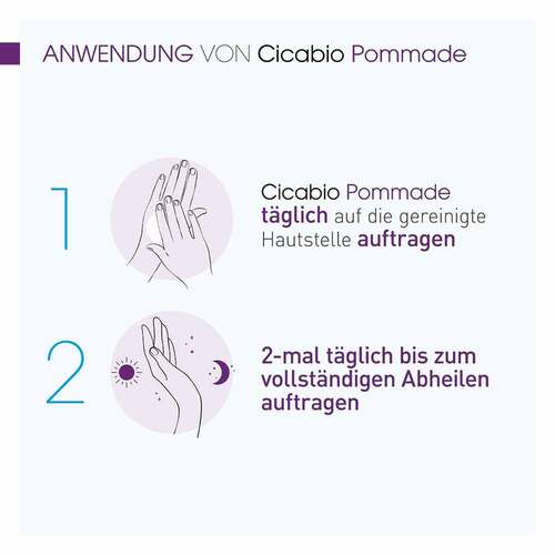 Bioderma Cicabio Pommade Wundpflege-Salbe f&uuml;r gesch&auml;digte Haut und Wunden - 3