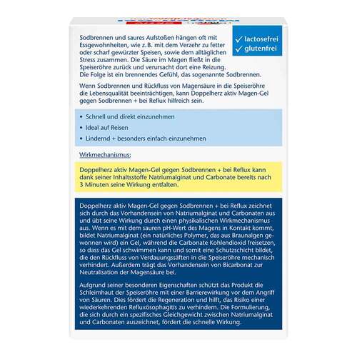 Doppelherz Magen-Gel gegen Sodbrennen + bei Reflux - 4