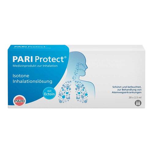 Pari Protect Inhalationsl&ouml;sung mit Ectoin Ampullen - 1