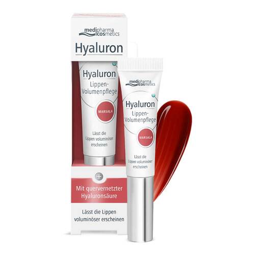 Hyaluron Lippen-Volumenpflege Balsam marsala - 2