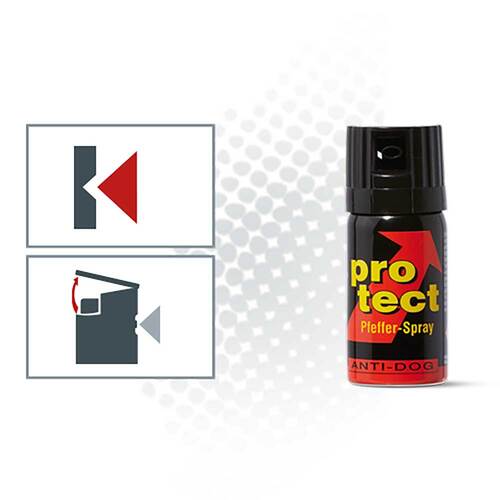 Pfeffer Abwehrspray Anti-Dog Protect Breitstrahl - 2