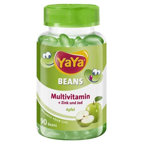 Yaya Beans Apfel Zink und Jod Kaudragees - 1