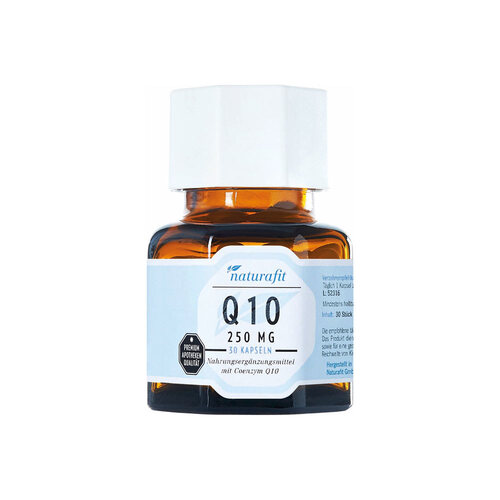 Naturafit Q10 250 mg nat&uuml;rlich Kapseln - 1
